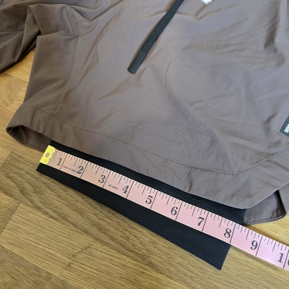 ASRV 0866. TETRA-LITE™ 7" LINER SHORT - PLUM "ASRV"/BLACK XL - Picture 16 of 16